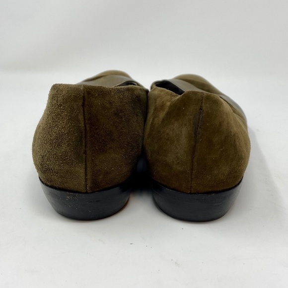 Paloma, Made In Italy, Dark Green Slip On Shoes - Picture 5 of 8